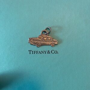 Tiffany sterling silver taxi cab charm brand new